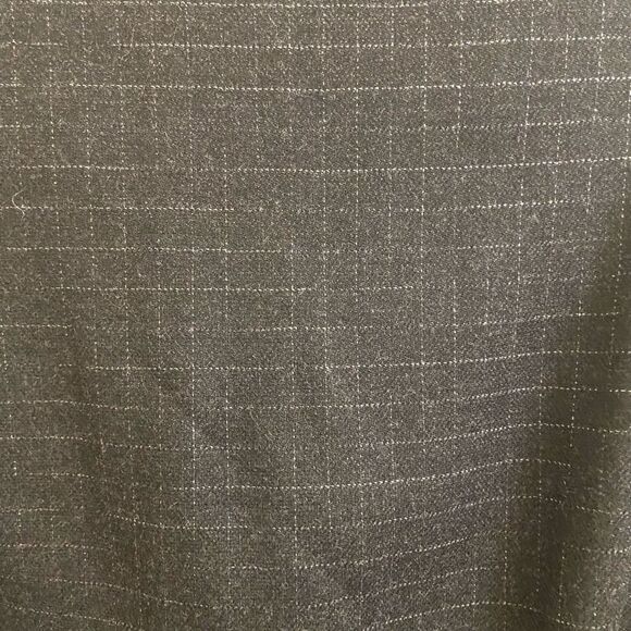 Theory Virgin Wool Sleeveless Sheath Dress Black Metallic Silver Window Pane 6 - Picture 3 of 6